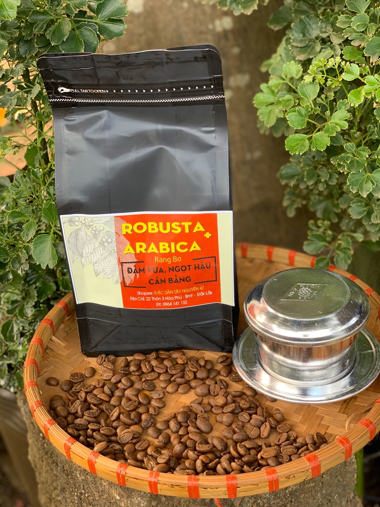 500g Cà Phê Robusta+Arabica
