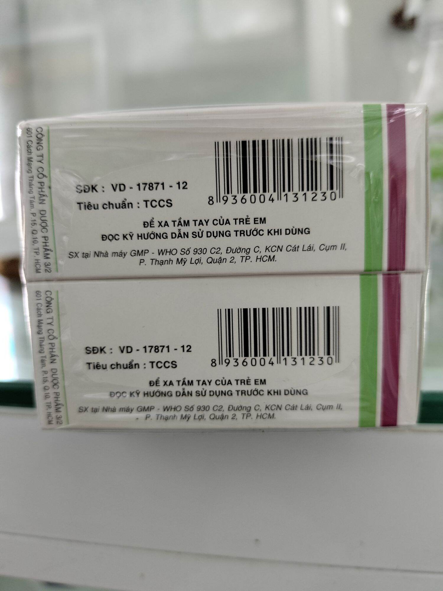 Efticol (Natriclorid ) -rửa mắt, mũi