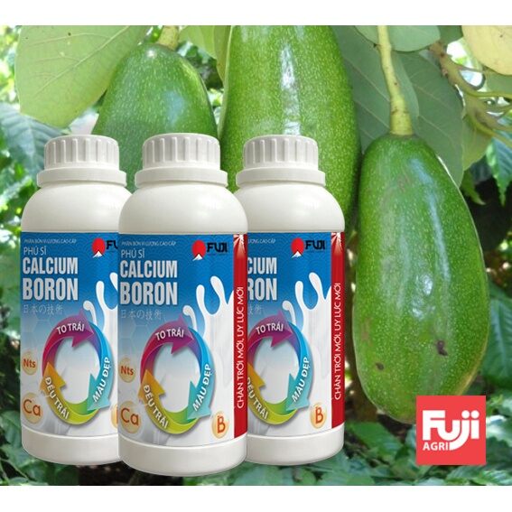 Phân bón vi lượng Canxi Bo Phú Sĩ Calcium Boron 500ml