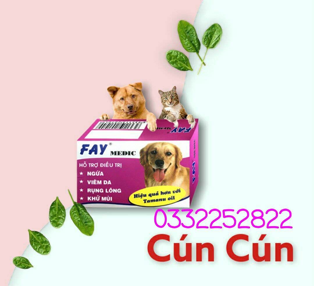 Xà bông Fay Medic - ghẻ, xà mâu, nấm da