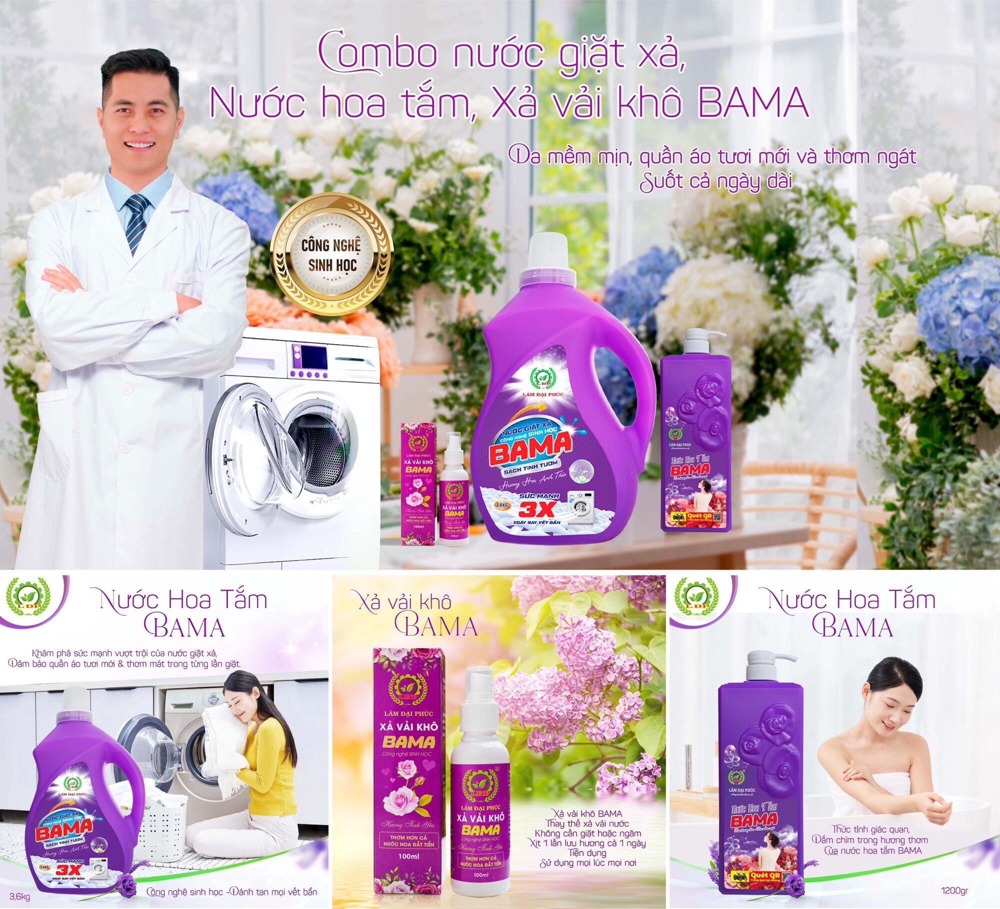 Nước Hoa Tắm - Lâm Đại Phúc