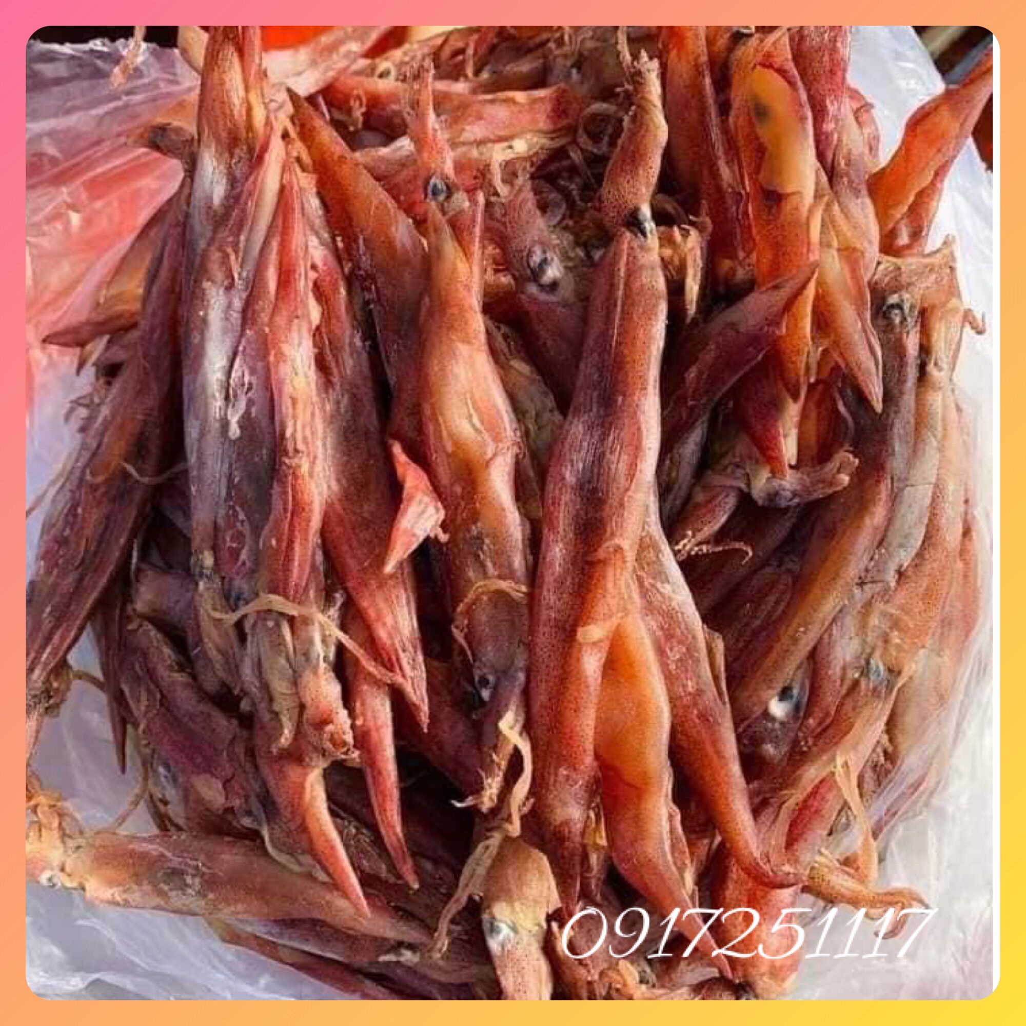 Mực ghim muối mặn 1KG Bình Định