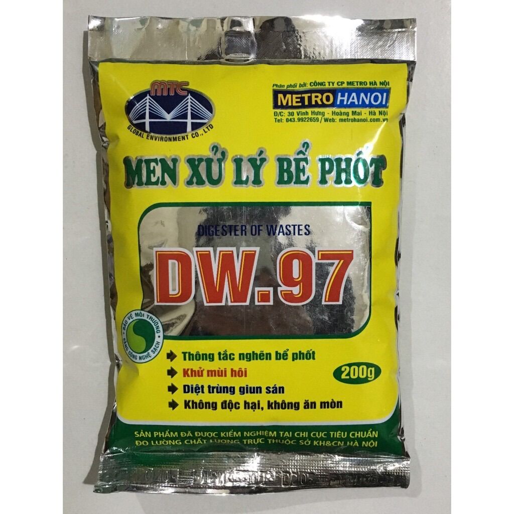 MEN XỬ LÍ BỂ PHỐT DW-97