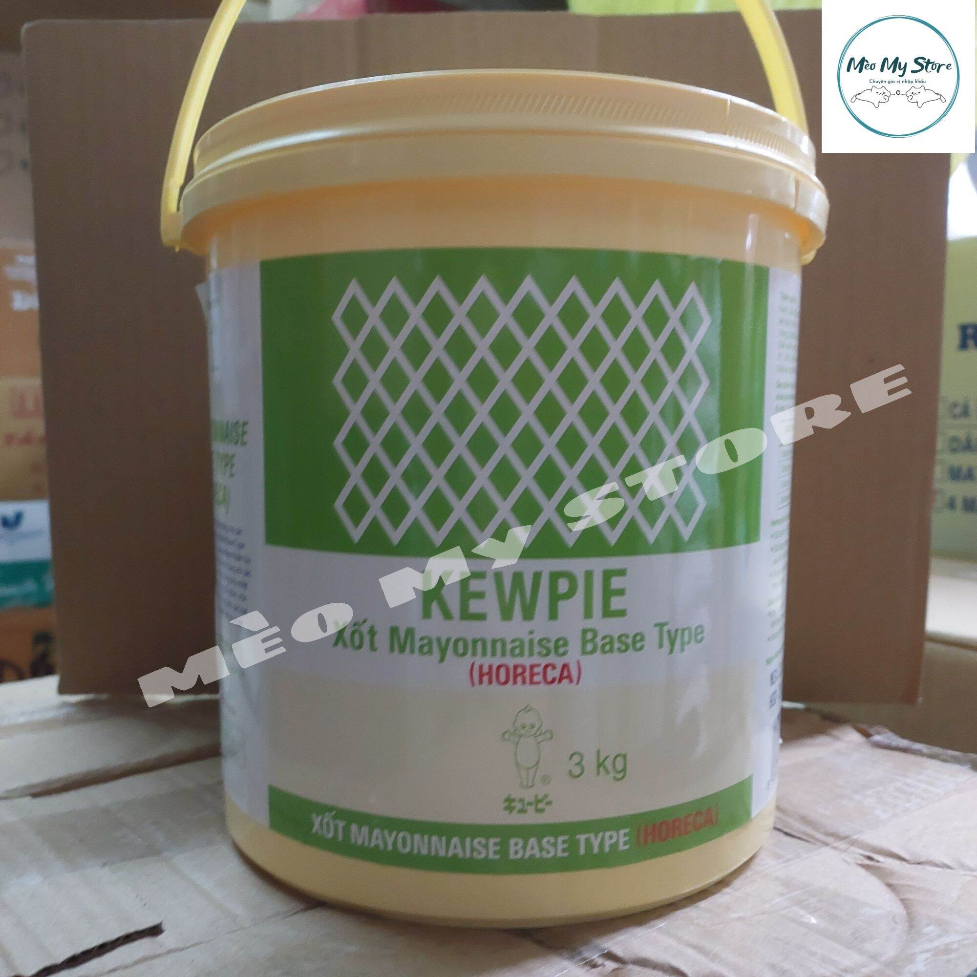 Xốt Mayonnaise Kewpie 3Kg