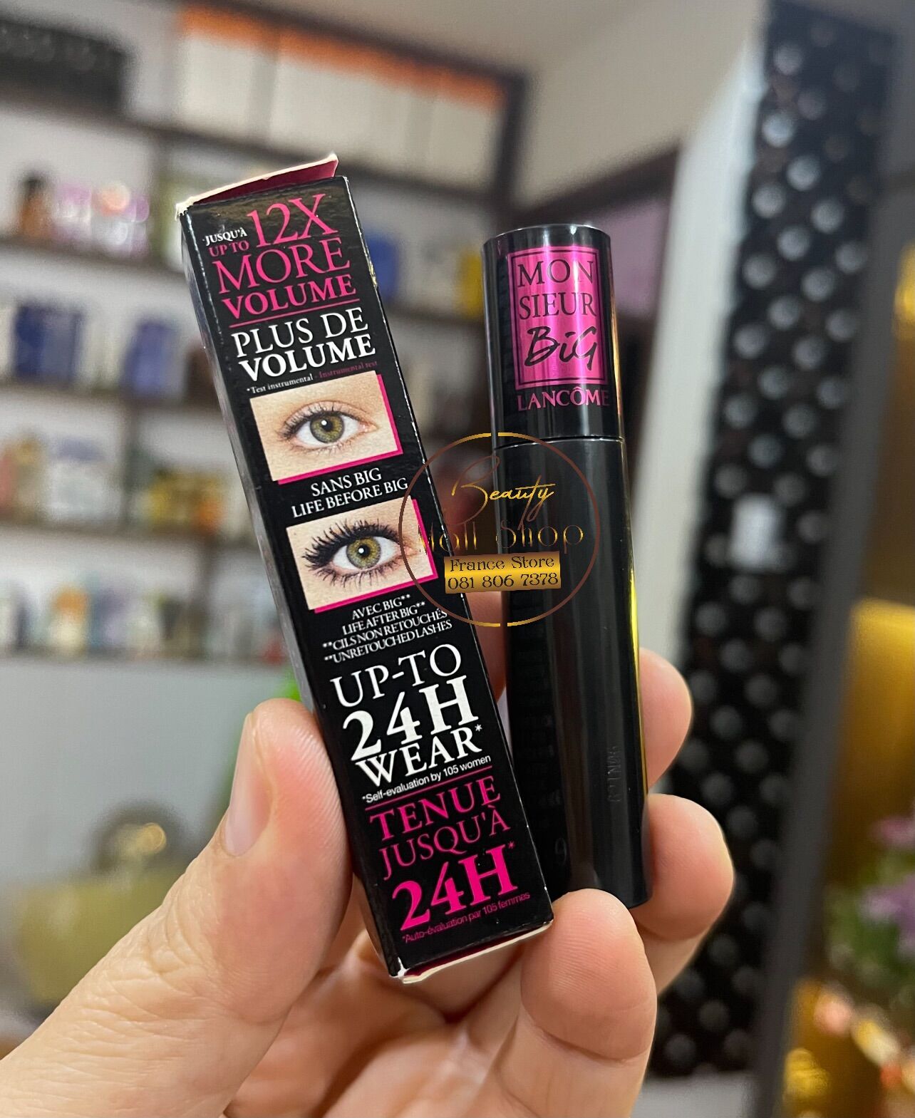 Mascara mini 2ml lancome ( Pháp )