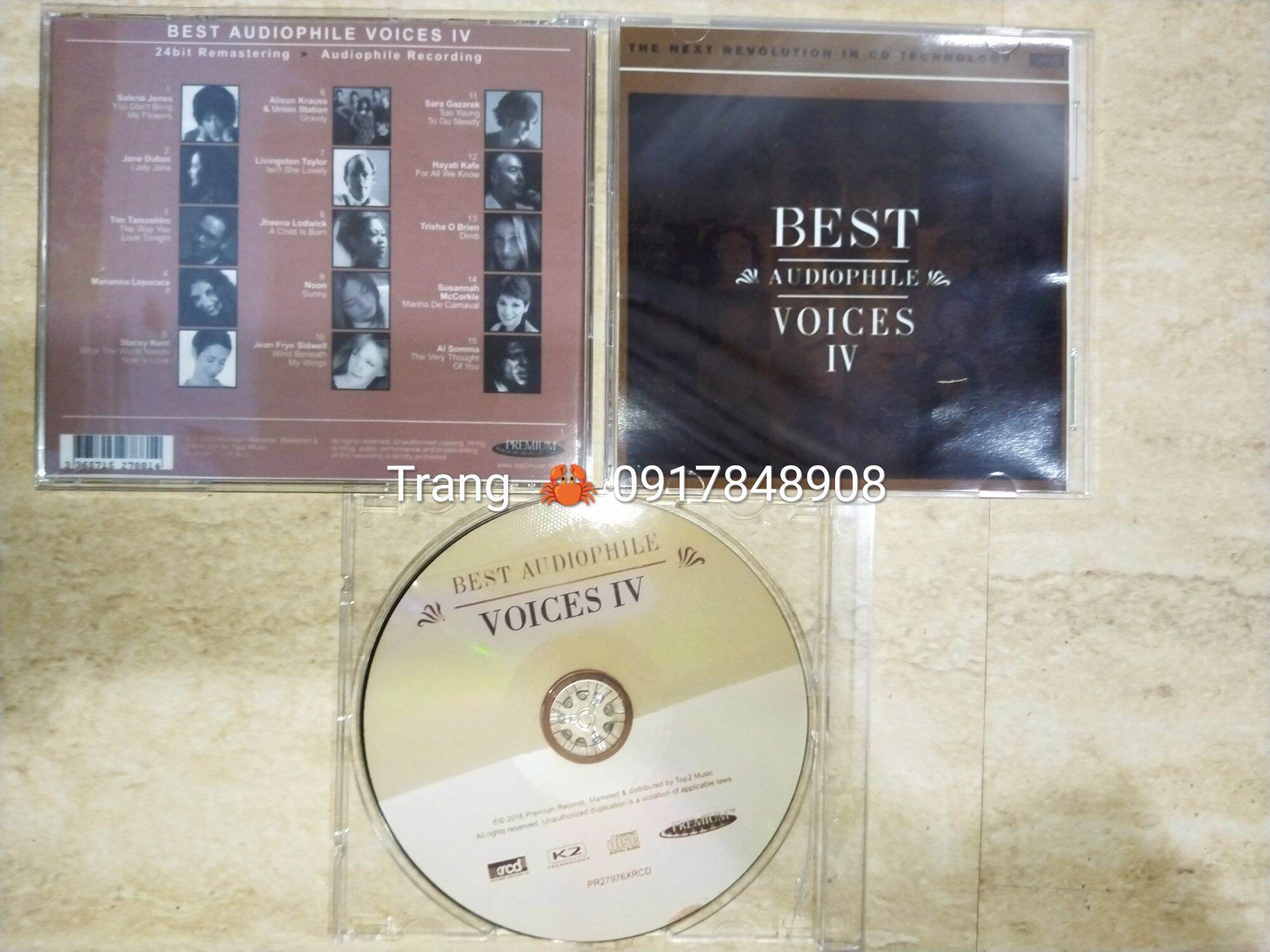 Bộ 7CD Best Voice Audio Phile
