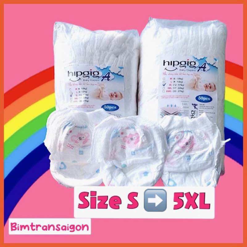 COMBO 100 MIẾNG BỈM HIPGIG QUẦN TRẦNFREESHIP XUẤT NHẬT NANO/HANA/HIPGIG SIZE M/L/XL/XXL/XXXL