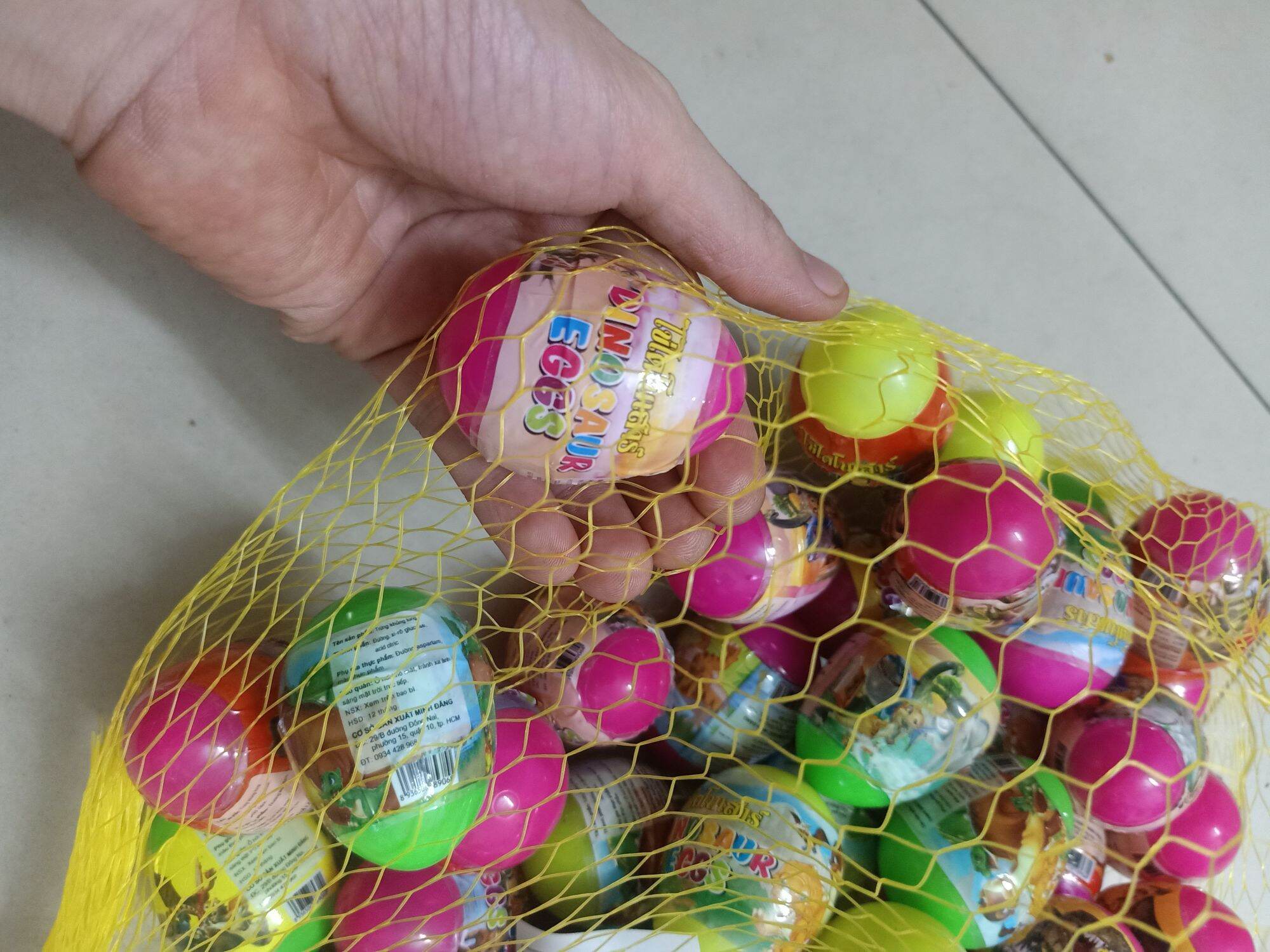 30 quả đồ chơi trứng bé