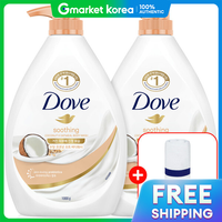 Dove | Sữa Tắm Dove Soothing Coconut Oat 1L x 2 Chai