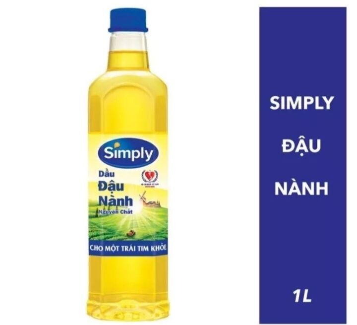 DẦU ĂN ĐẬU NÀNH SIMPLY CHAI 1L