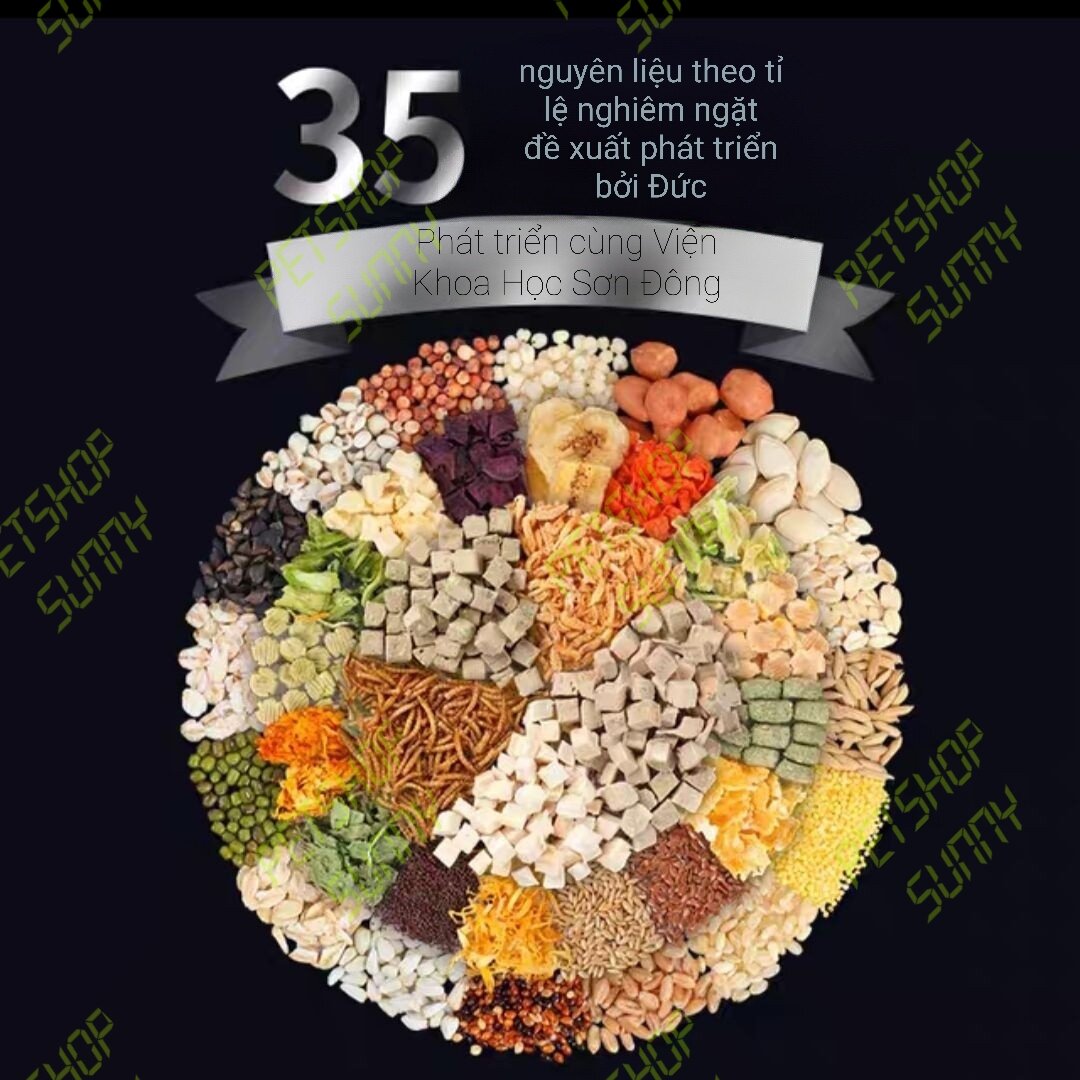 Thức ăn Bucatstate H1 cho hamster, sóc (có lẻ)
