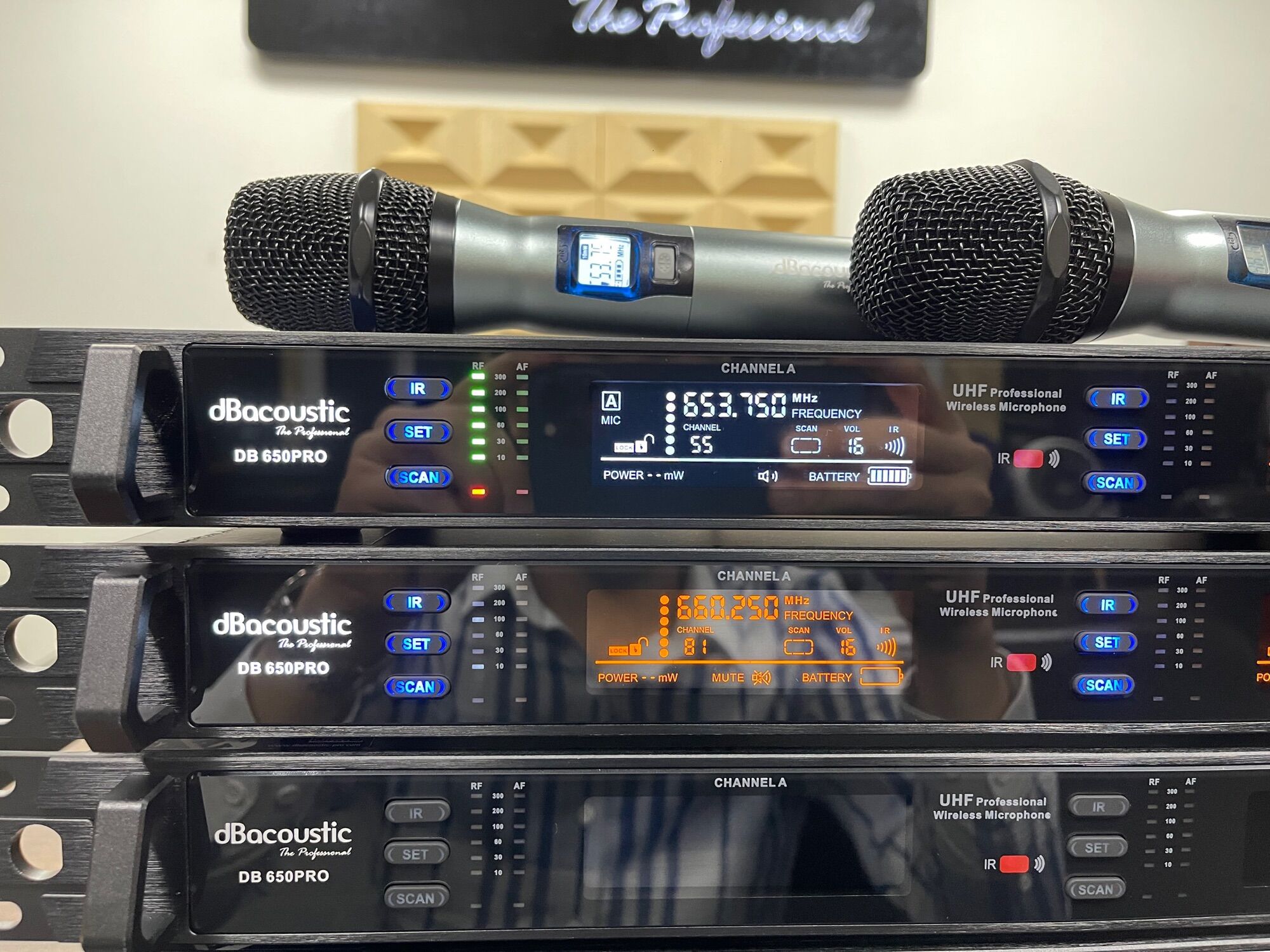 Củ micro db 650 pro từ neo dòng vip của db acoustic