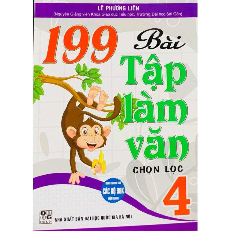 Sách - 199 bài tập làm văn chọn lọc lớp 4