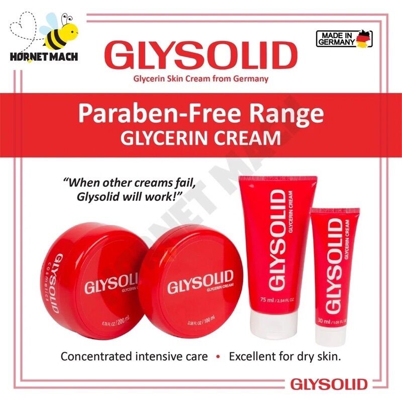 (Bản Đức) Kem trị da khô nẻ Glysolid số 1 của Đức 100ml