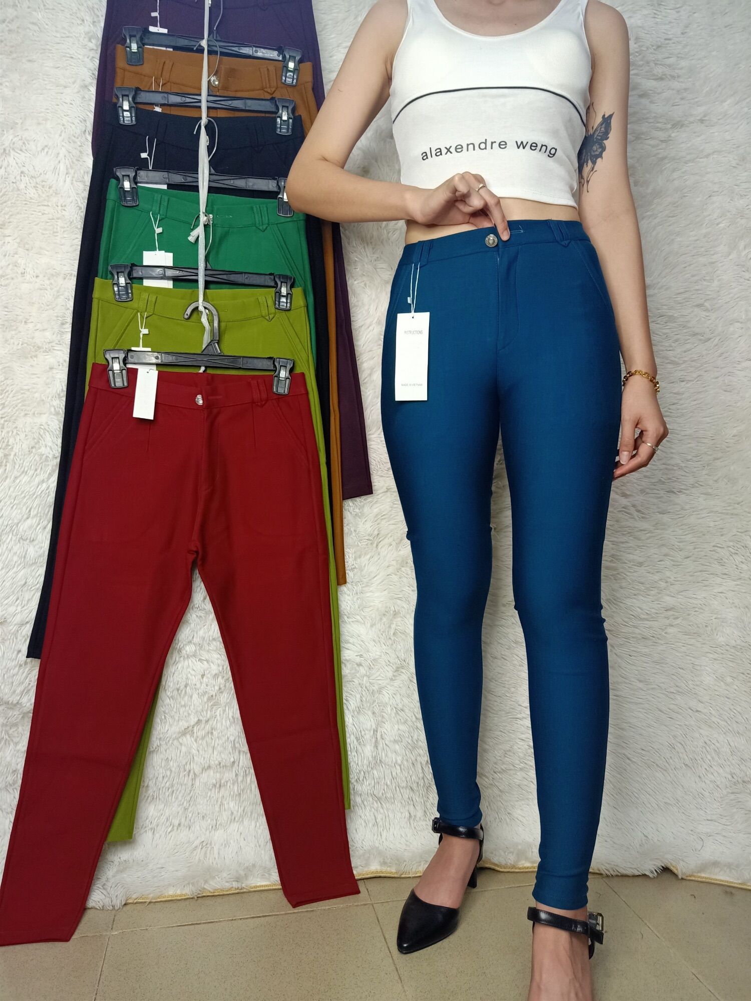 QUẦN COTTON 4 CHIỀU XỊN