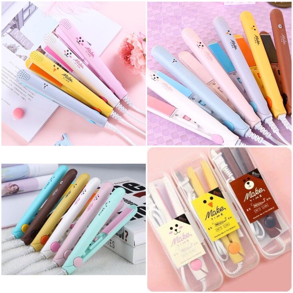 Máy ép tóc uốn duỗi mini cao cấp
