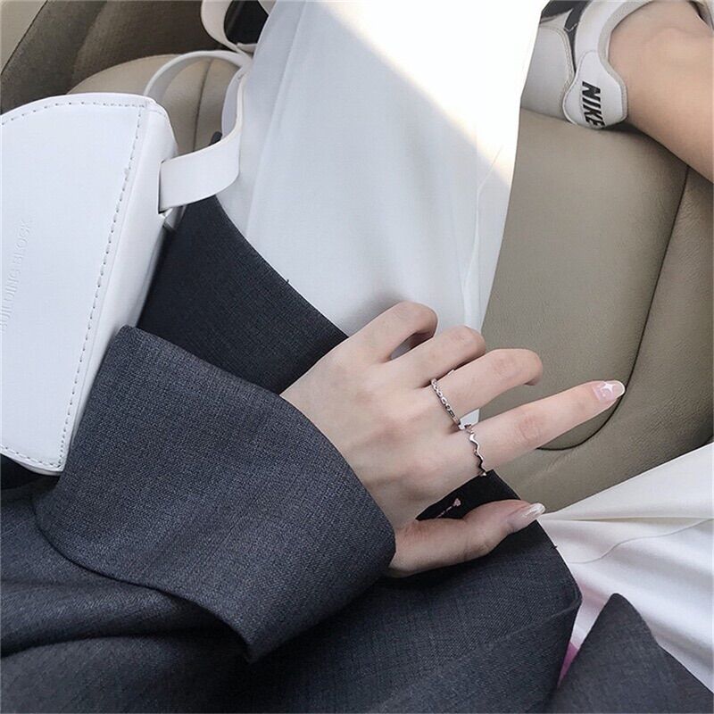 Set 2 nhẫn thời trang xinh xắn cho nữ