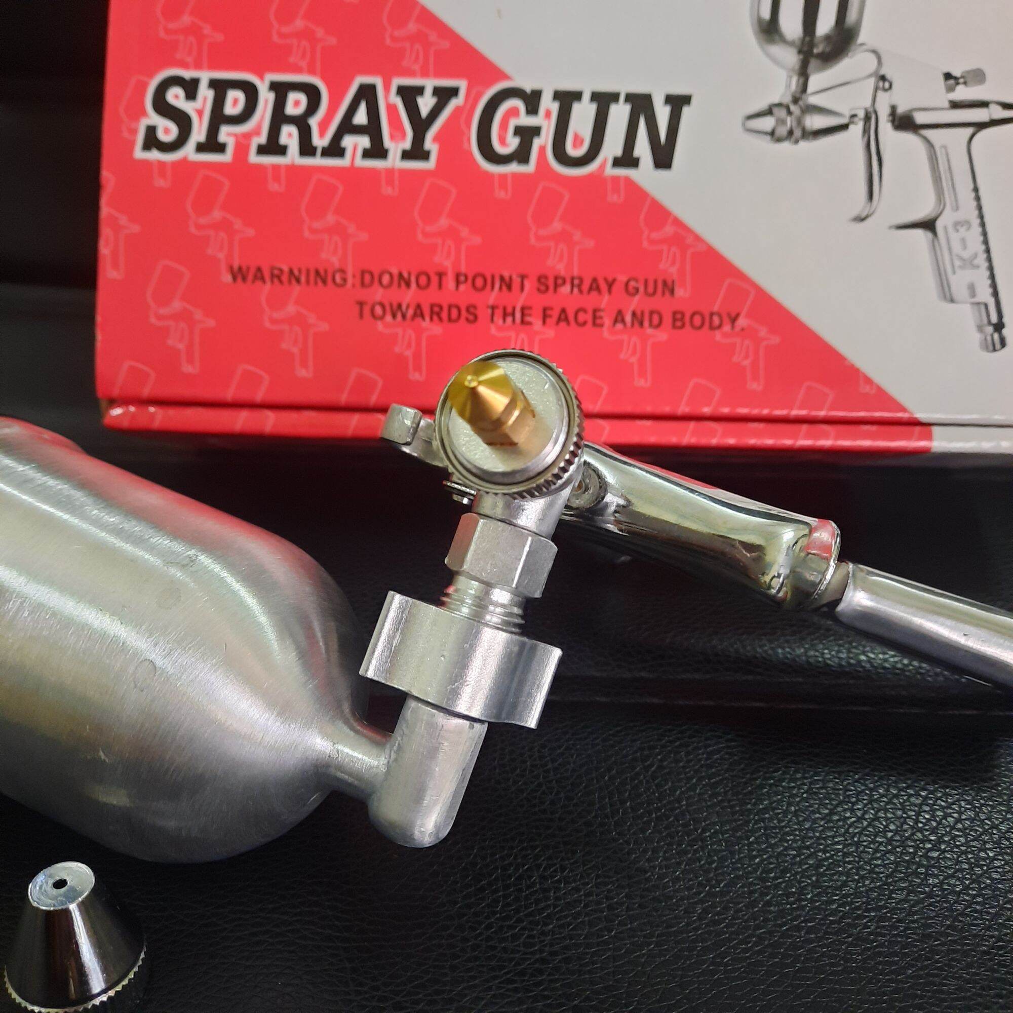 Súng phun sơn mini, súng dặm vá, tỉa vân gỗ K3
