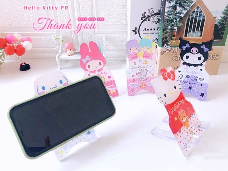 Giá đỡ điện thoại Hello Kitty - Doremon Doraemon