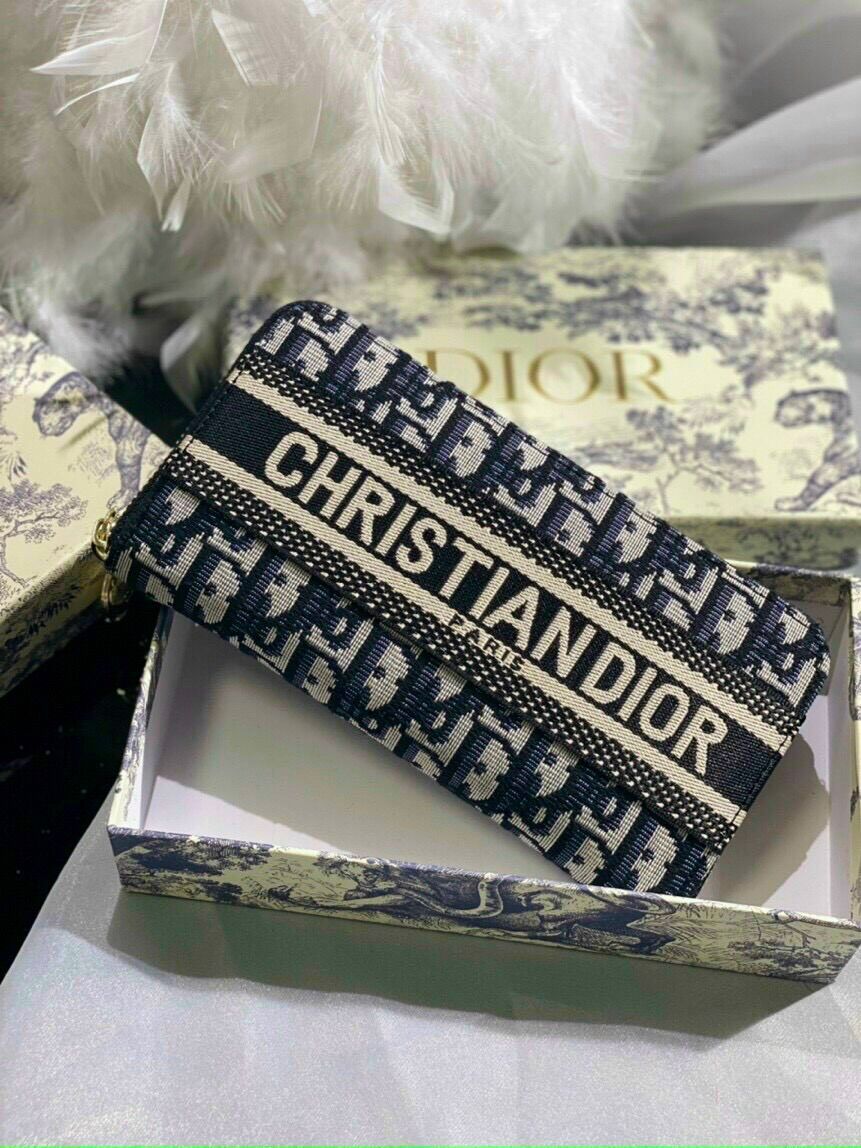 (Fullbox) Ví cầm tay dài thổ Cẩm khoá kéo Sz 20cm hoàn tiết sắc nét nhiều ngăn(thích hợp làm quà tặng)