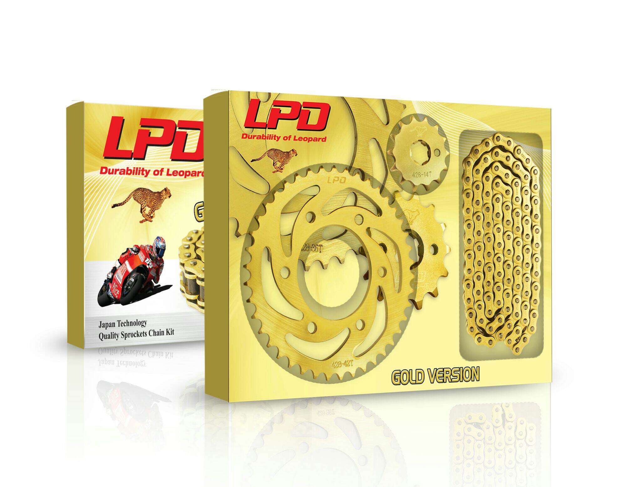 Nhông sên dĩa vàng lpd yamaha exciter 150cc