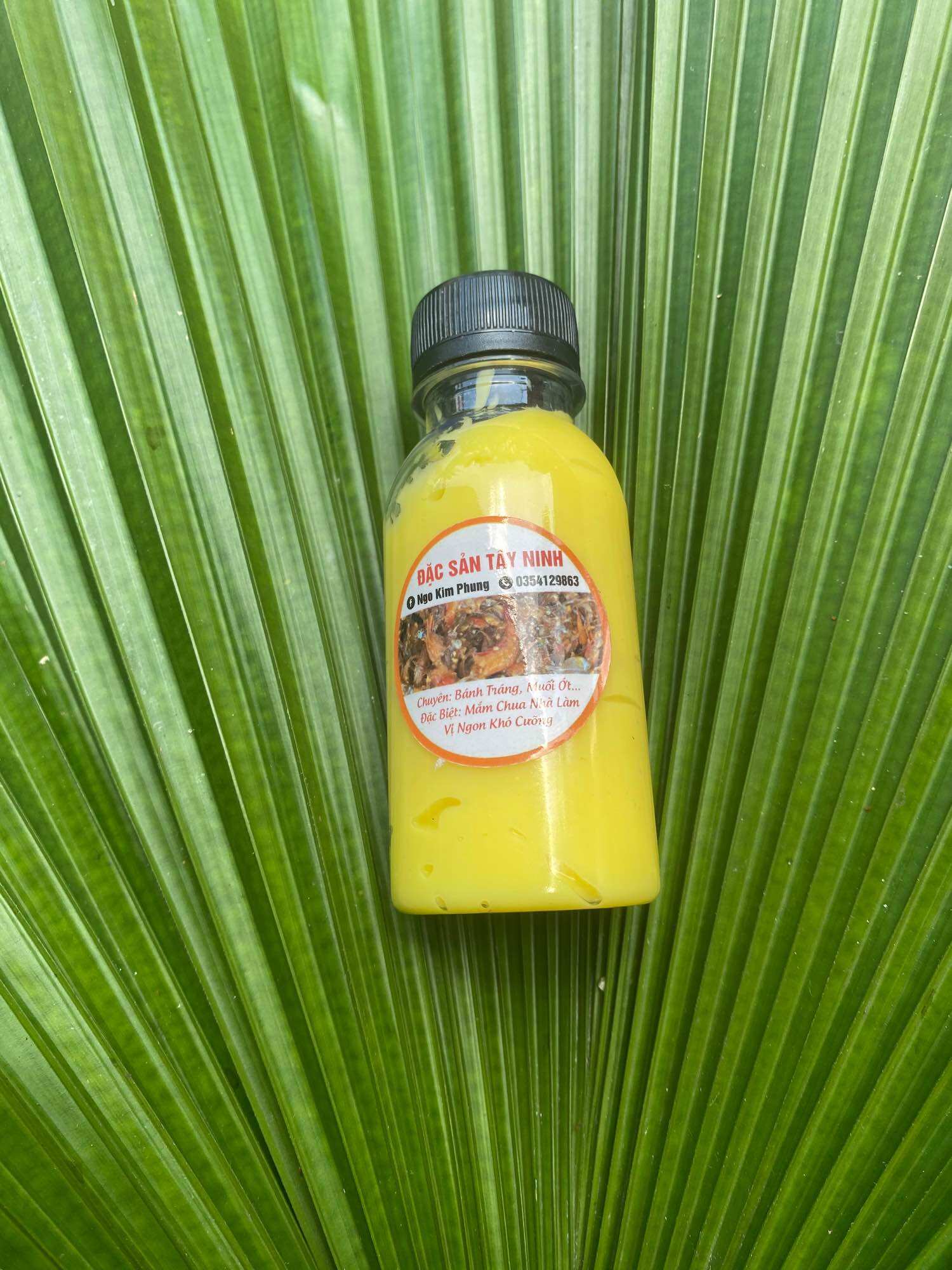 Bơ vàng thơm béo ăn kèm bánh tráng bịch 100gr