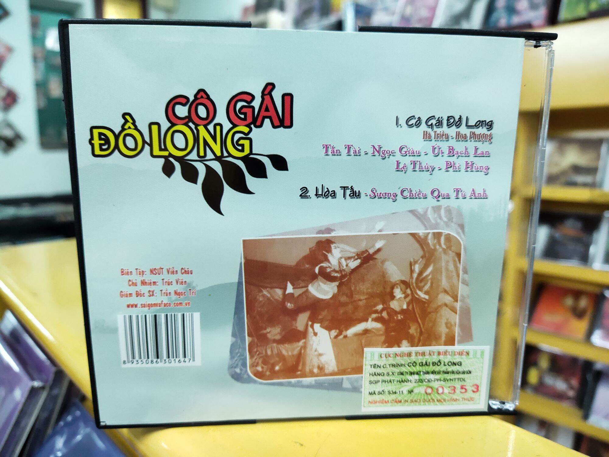 CD cải lương - Cô Gái Đồ Long