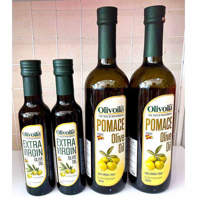 Dầu Oliu Tự Nhiên Extra Vigrin/Ô-liu Pomace Chai 250ml / 750ml