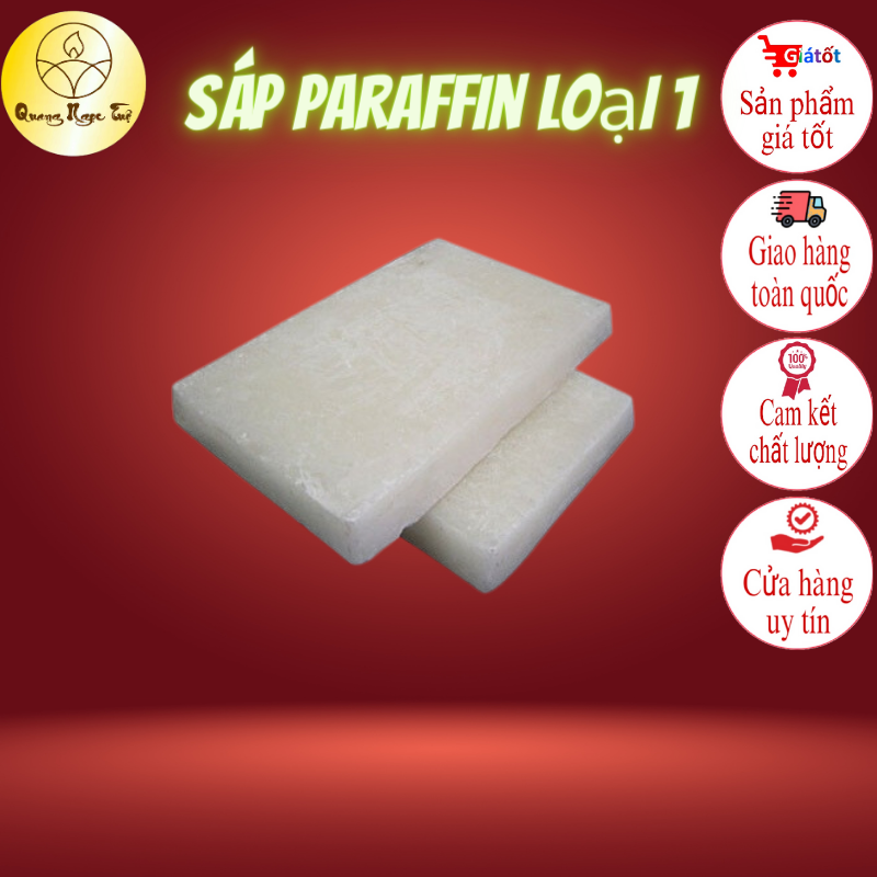Sáp paraffin, sáp đèn cầy chuyên dùng pha nến Bơ. 1kg Nguyên liệu Handmade
