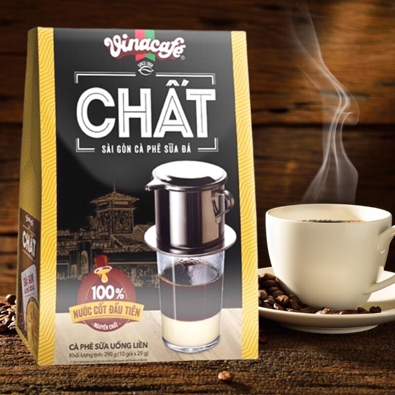 Combo 10 hộp cà phê chất vinacafe thơm ngon date mới