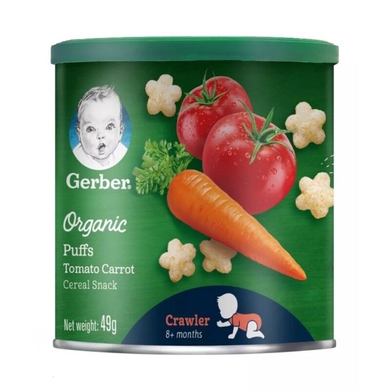 Bánh ăn dặm Gerber Organic 49g