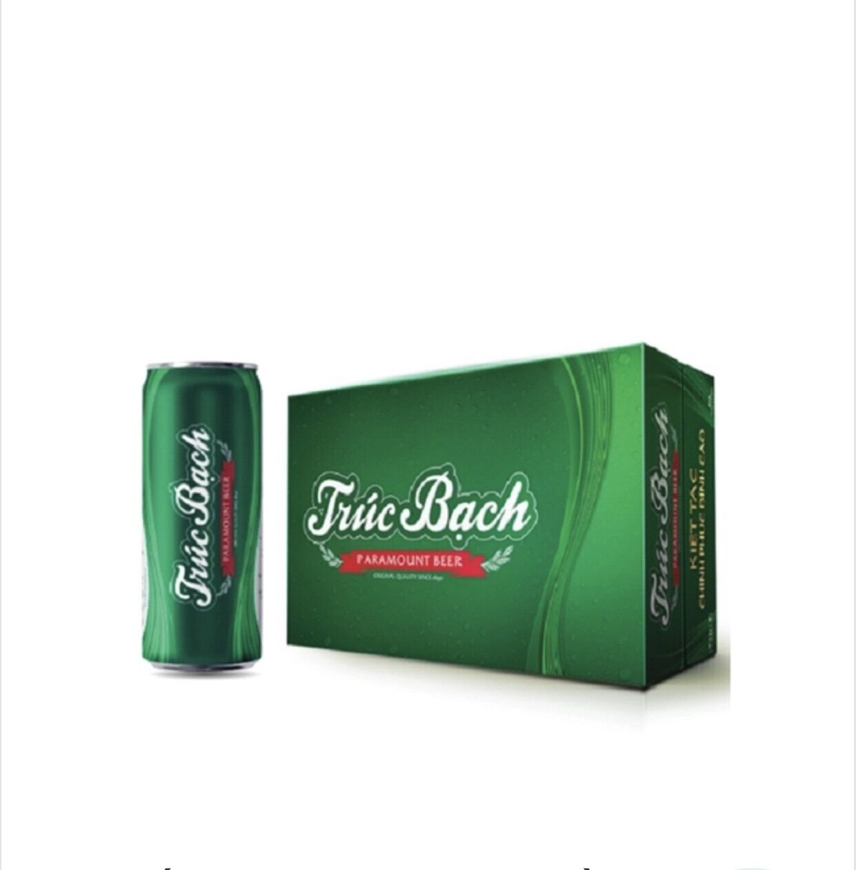 1 thùng bia trúc bạch 24 lon 330ml
