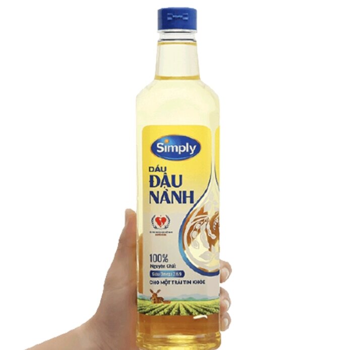 Dầu  Ăn Simply Đậu Nành 1 lít