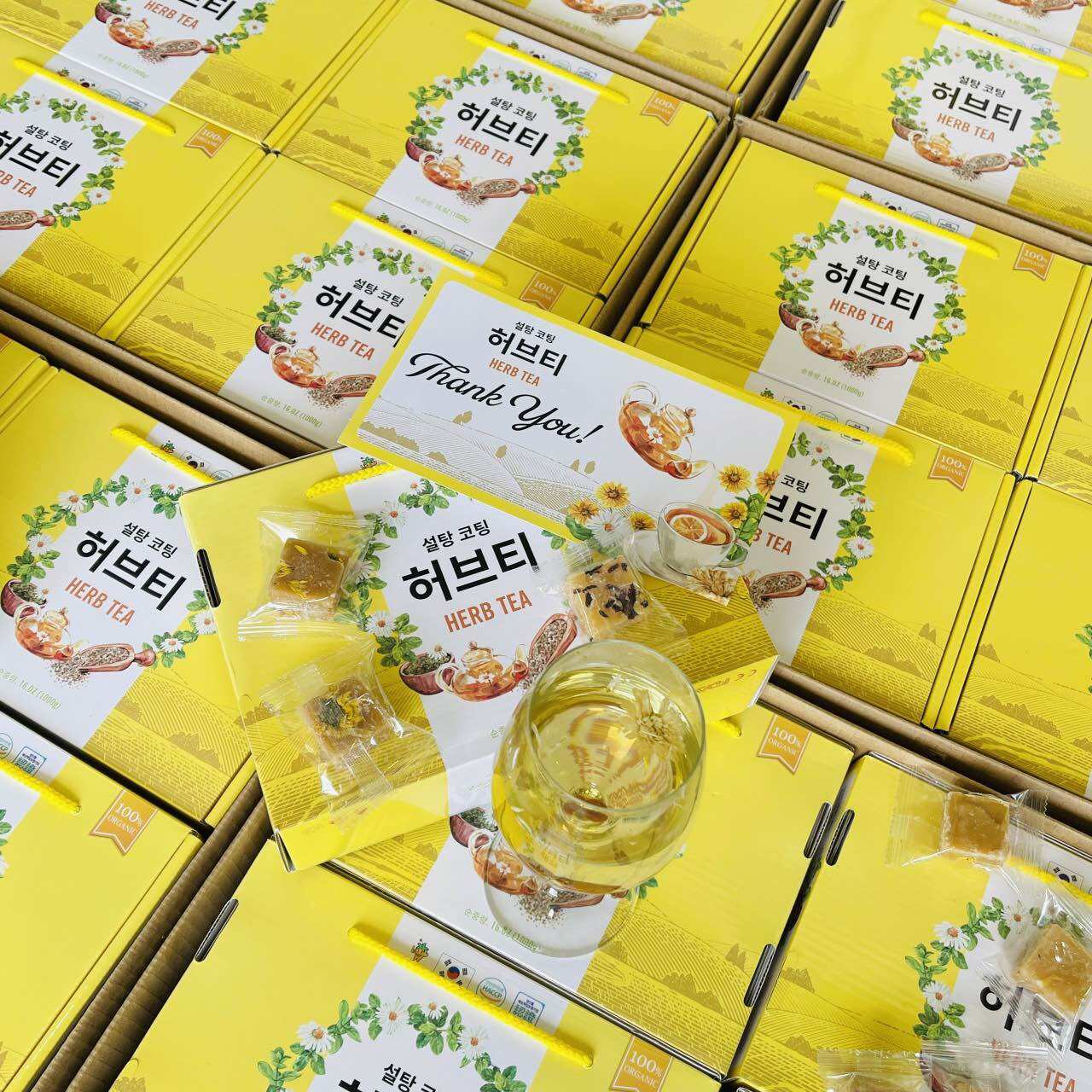 Trà Hoa Cúc Đường Phèn Mix vị HERB TEA