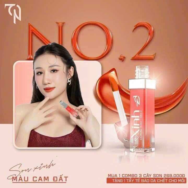 [TẶNG TẨY TẾ BÀO CHẾT MÔI] SET SON XINH NHÀ ĐÔNG ANH