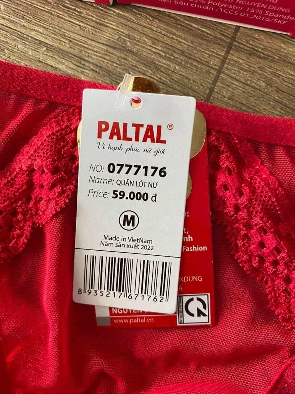 Combo 5 quần lót Paltal đủ màu seri M
