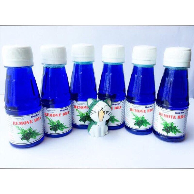 Diệt rêu hại bba nuphar , diệt tảo nâu , chùm đen , diệt rêu hại hồ cá