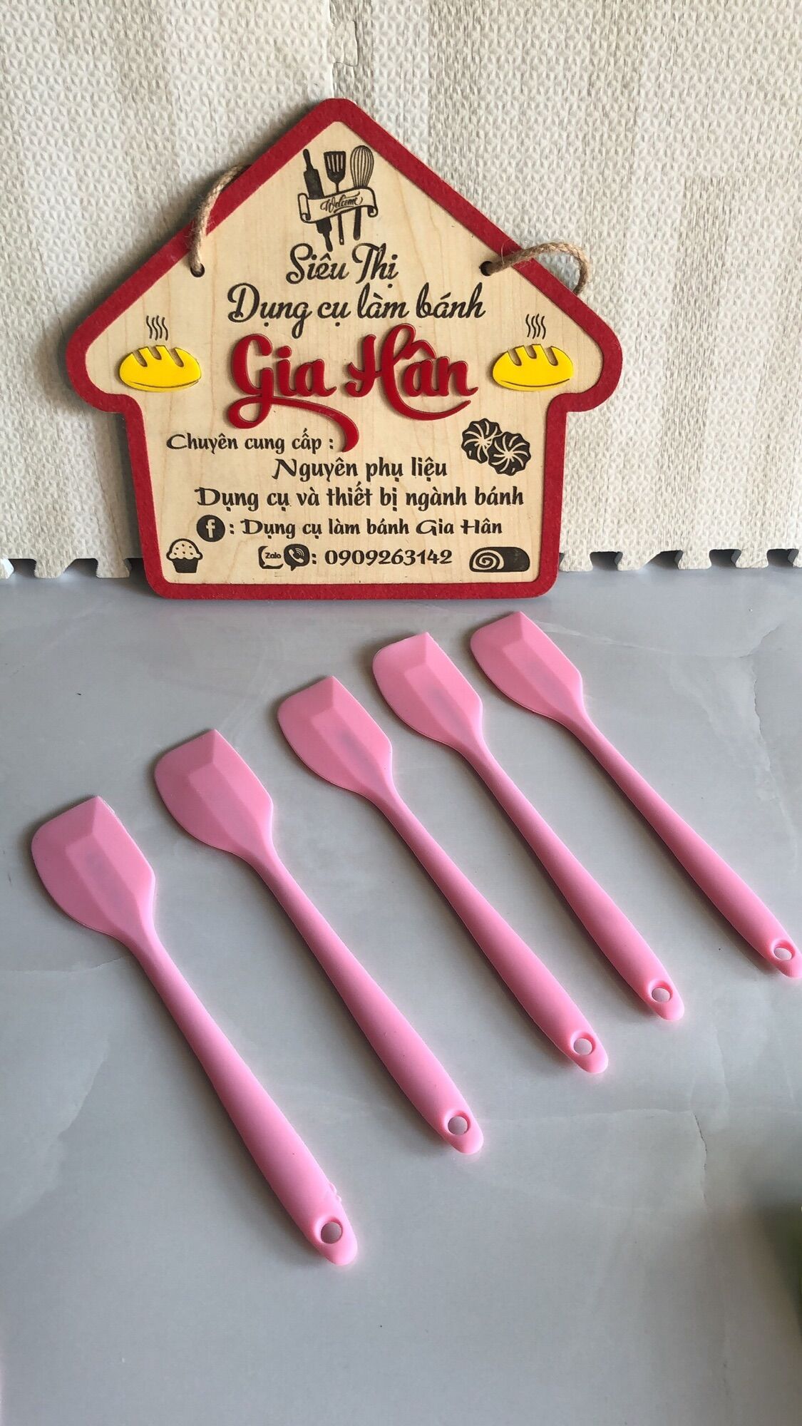 Phới đúc silicon 21cm