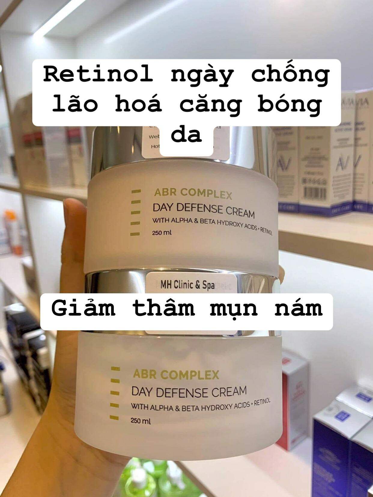 Kem dưỡng ban ngày Retinol HL chống lão hóa, căng bóng mịn da, retinol ban ngày