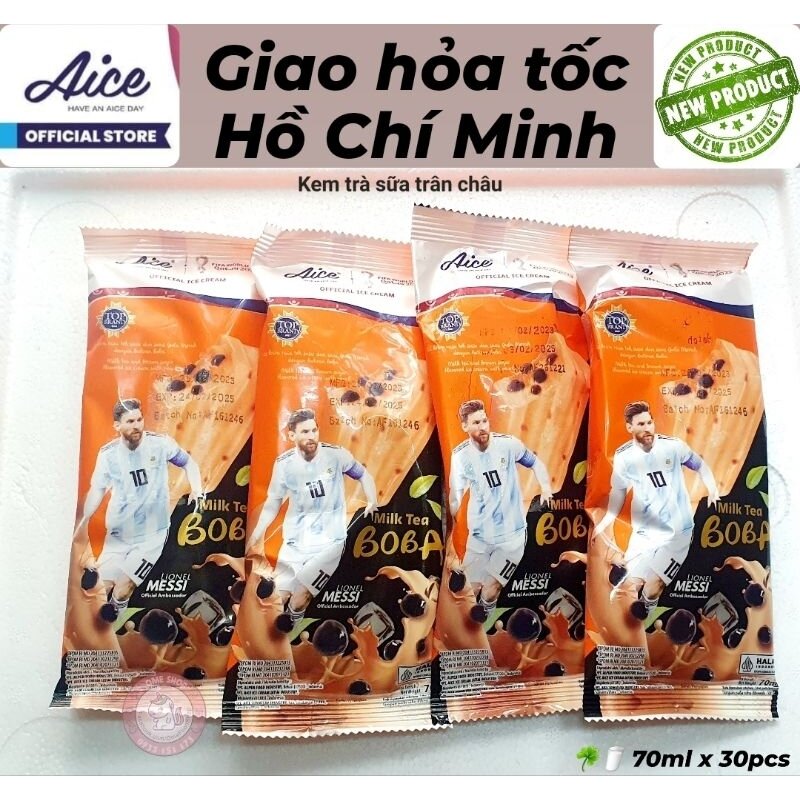 Kem trà sữa trân châu
