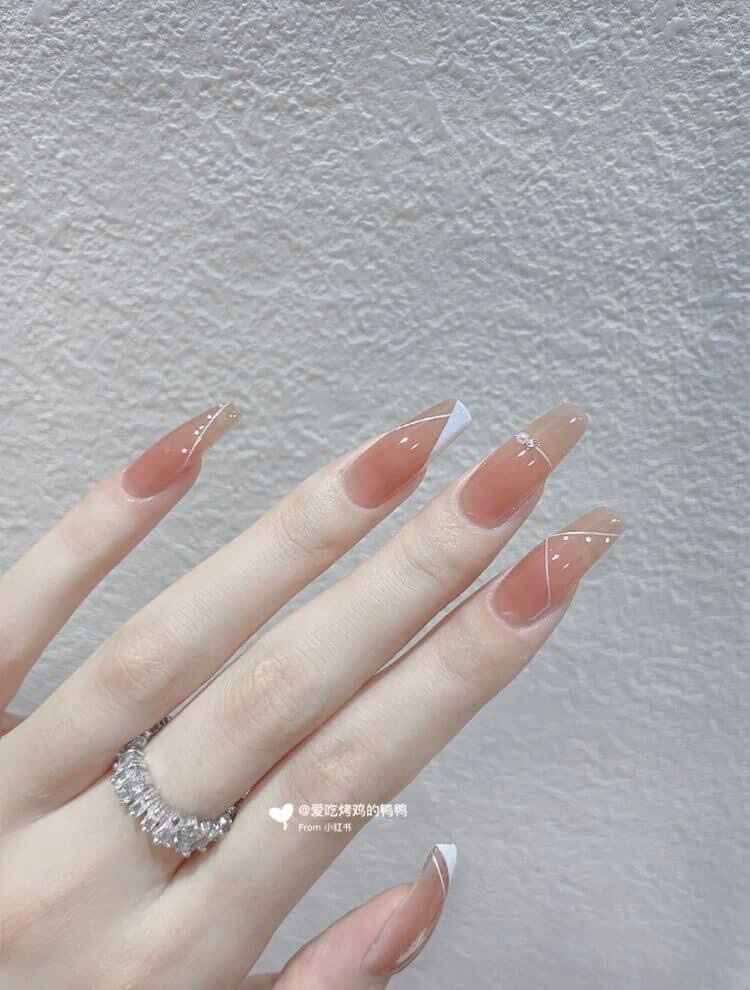 Mẫu Nailbox thiết kế theo đơn giản - Nailbox tặng kèm keo dũa