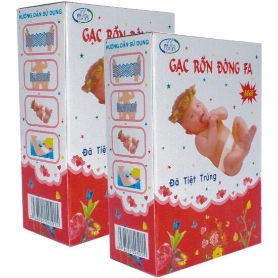 - gạc rốn đông fa cho bé - hộp 3 cái