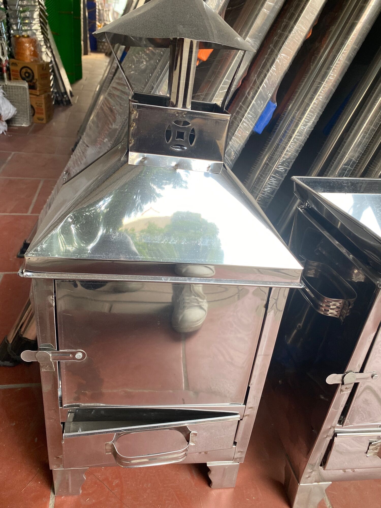 Lò Hoá Vàng Mã Inox dầy đẹp