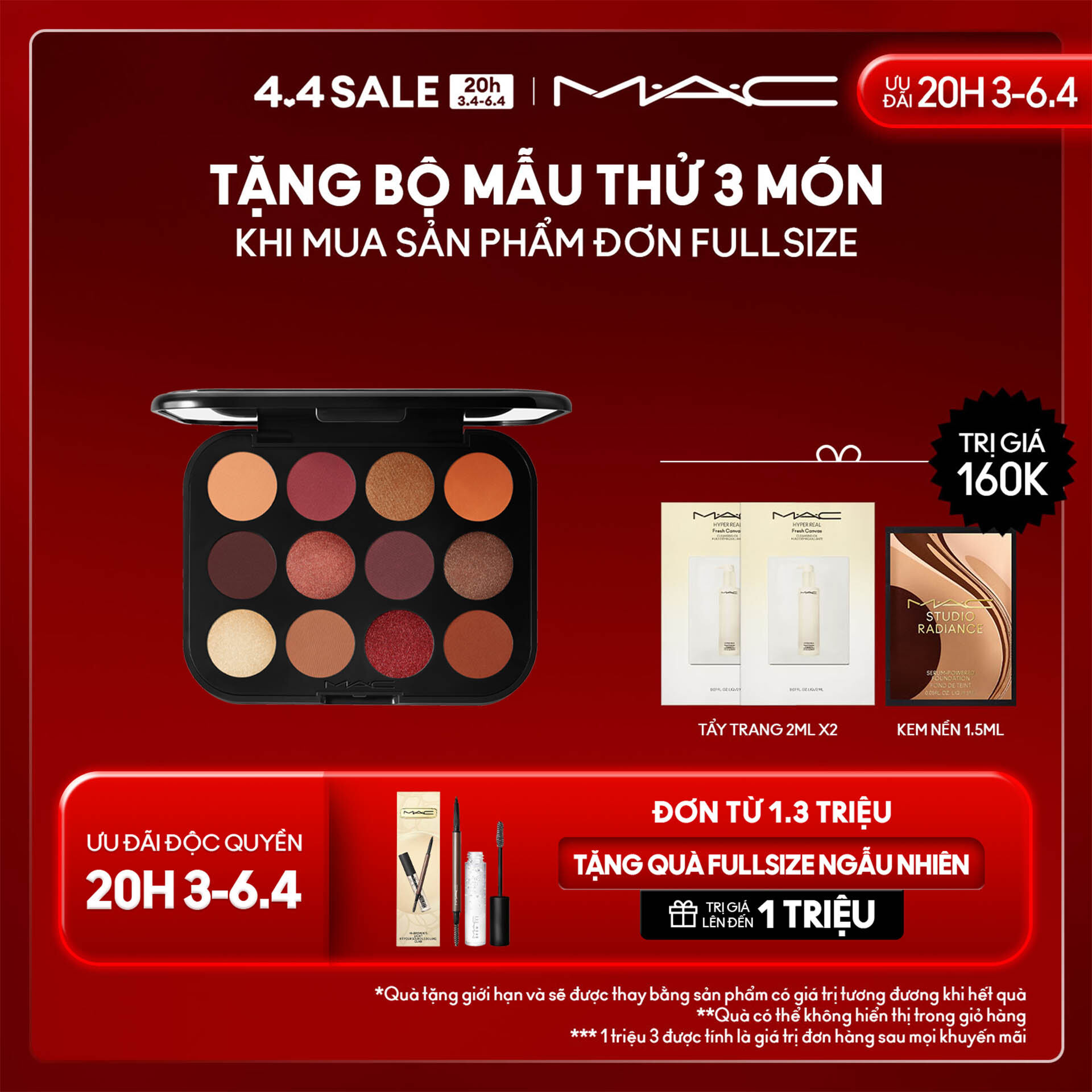 Bảng phấn mắt MAC Connect In Colour Eye Shadow Palette - Eyeshadow, 12.2g
