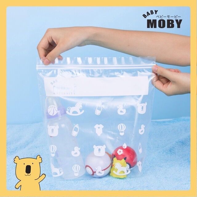 TÚI ZIP MOBY ĐỰNG ĐỒ ĐANG NĂNG TIỆN LỢI, Suzy baby