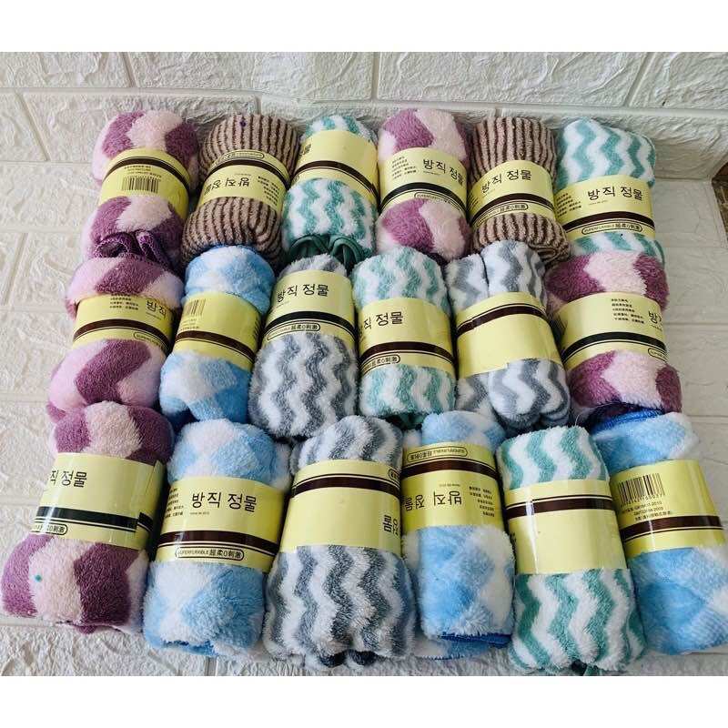 Khăn mặt siêu mềm Hàn Quốc 100% cotton siêu thấm