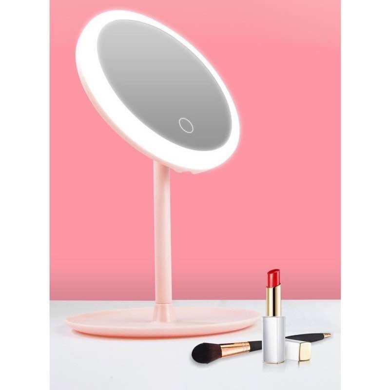 gương trang điểm đèn led có cảm ứng
