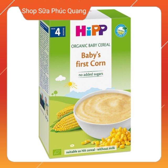 Bột ăn dặm HiPP đủ 7 vị cho bé từ 4 tháng tuổi ( Date mới )