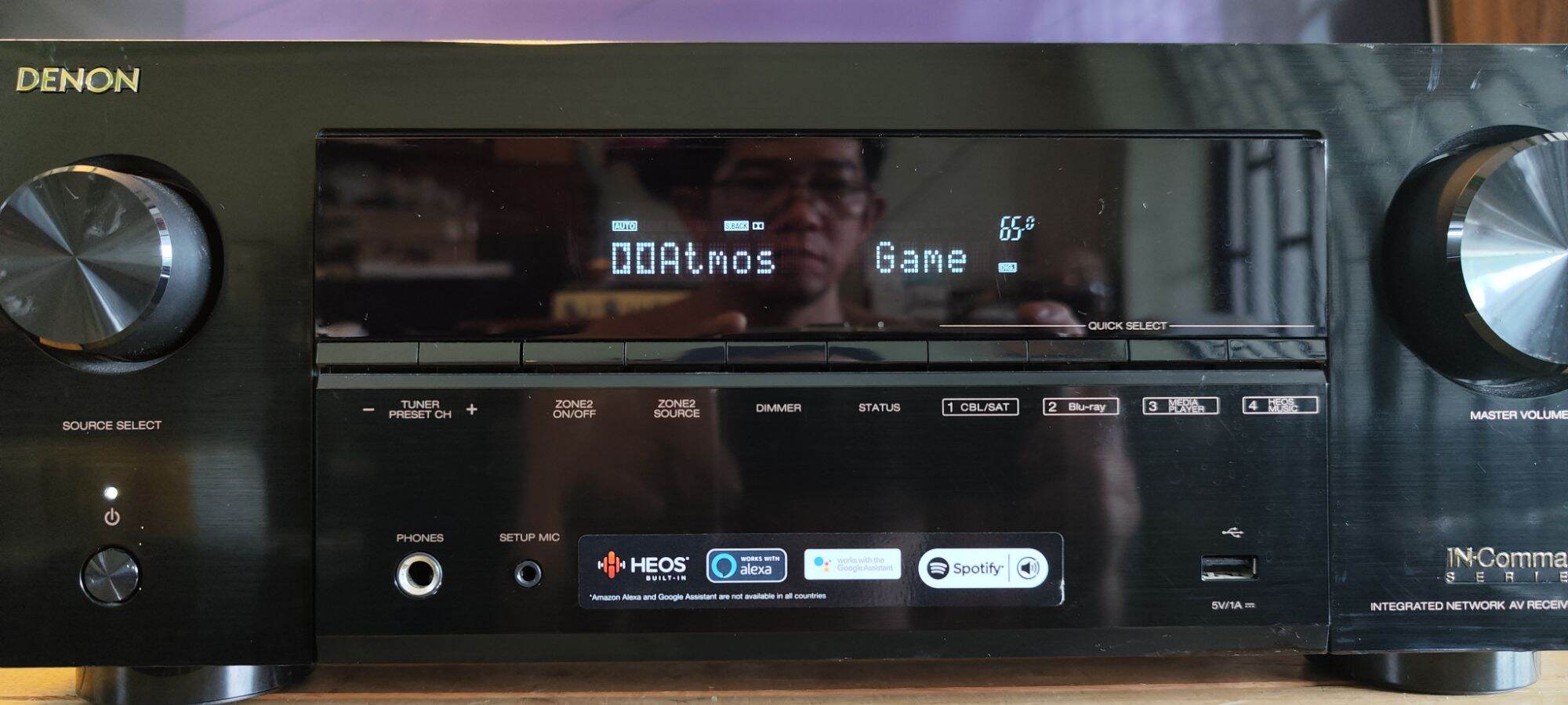 Ampli Denon cao cấp X2700h HDMI 8k HDR10+ có wifi, bluetooth, DSD