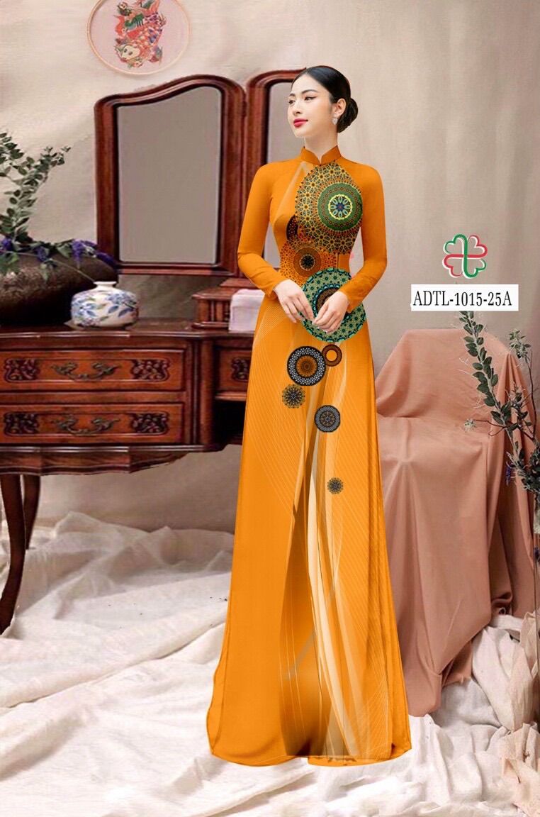 Vải áo dài không may sẵn, đẹp - độc - lạ - hợp xu hướng - đủ màu ms642